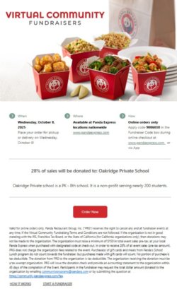 panda express dine out
